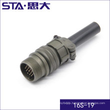 Amphenol MIL-C-5015 Series Threaded Connector,19Pin Male and Female Connectors,MS3100A16S-19P/MS3102A16S-19P/MS3106A16S-19S